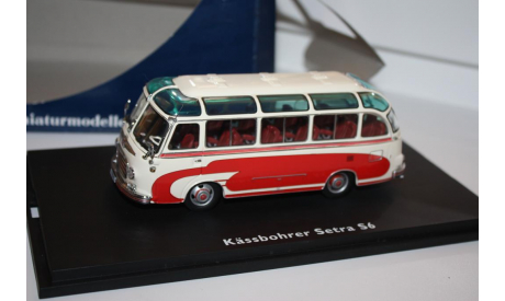 SCHUCO 02821 Kässbohrer Setra S6 Bus 1/43, масштабная модель