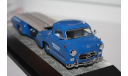 12225 PREMIUM ClassiXXs MERCEDES-BENZ Rennwagen SCHNELLTRANSPORTER transporter blue wonder 1/43, масштабная модель