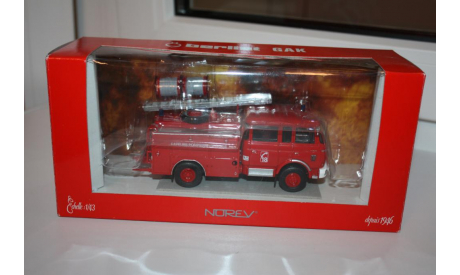 NOREV 690003  BERLIET GAK 17 TRUCK FIRE ENGINE RED 1/43, масштабная модель, scale0