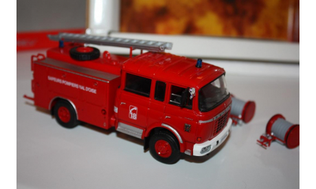 NOREV 690003  BERLIET GAK 17 TRUCK FIRE ENGINE RED 1/43, масштабная модель, scale0