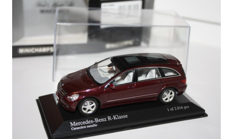 MINICHAMPS 400034600 MERCEDES BENZ R-CLASS RED 1/43, масштабная модель, scale0