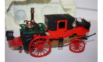 X05 Brumm Old Fire Carro di Bordino 1854 Dampfwagen Dampffahrzeug Steam car 1/43, масштабная модель