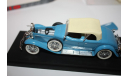 RIO MODELS 45 DUESENBERG SJ TORPEDO PHAETON CABRIOLET 1934 LIGHT BLUE 1/43, масштабная модель, scale0