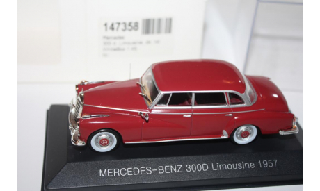 WhiteBox Mercedes benz 300 D Limousine 1/43, масштабная модель, scale0