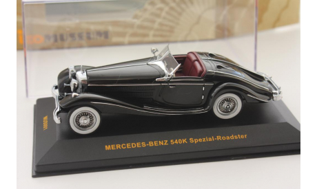 IXO MUS001 Museum Mercedes-Benz 540 K Spezial-Roadster 1/43, масштабная модель, scale43, IXO Museum (серия MUS)