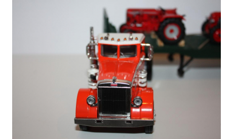 Грузовик Peterbilt Model 380 1949 с прицеп с тракторами 1/43, масштабная модель, 1:43, Конверсии мастеров-одиночек
