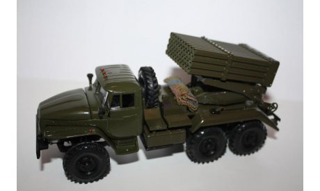 Конверсия Урал-4320 БМ-21 Град 1/43, масштабная модель, 1:43, Конверсии мастеров-одиночек