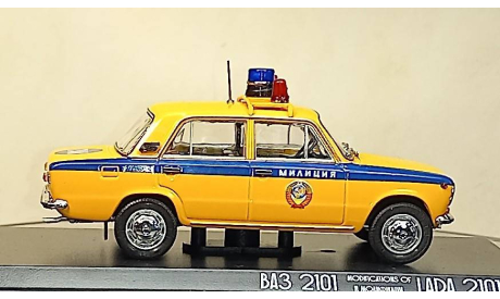 ВАЗ 21011 милиция  EVR, масштабная модель, scale43