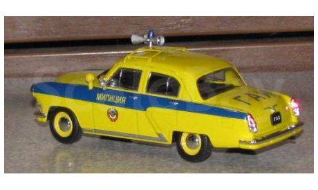 ГАЗ-21Р ГАИ  АНС 02, журнальная серия Автолегенды СССР (DeAgostini), scale43