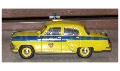 ГАЗ-21Р ГАИ  АНС 02, журнальная серия Автолегенды СССР (DeAgostini), scale43