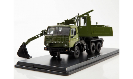 КАМАЗ ЭО-3532(5511) Экскаватор ССМ хаки, масштабная модель, Start Scale Models (SSM), scale43