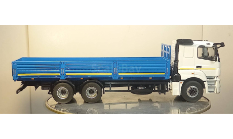КАМАЗ 65207-87(S5) бортовой ПАО КАМАЗ, масштабная модель, Автоистория (АИСТ), scale43