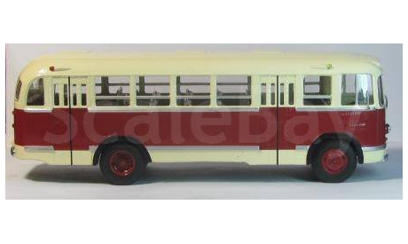 ЛИАЗ-158В красный Классикбус, масштабная модель, Classicbus, scale43
