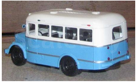 КАВЗ 651 голубой Классикбас, масштабная модель, Classicbus, scale43