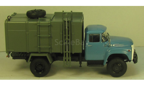 ЗИЛ КО-413 (130) мусоровоз, редкая масштабная модель, Автоистория (АИСТ), scale43
