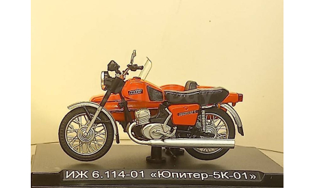 ИЖ 9,114-01Юпитер 5К-01 Наши мотоциклы 61, масштабная модель мотоцикла, MODIMIO, scale24