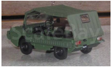 Луаз-967 Автолегенды СССР 66, журнальная серия Автолегенды СССР (DeAgostini), scale43