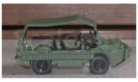 Луаз-967 Автолегенды СССР 66, журнальная серия Автолегенды СССР (DeAgostini), scale43