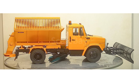 КО-829А (4333) пескоразбрасыватель  АИСТ, масштабная модель, Автоистория (АИСТ), ЗИЛ, scale43