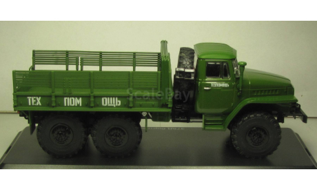 Урал 375Д бортовой ССМ 1055, редкая масштабная модель, Start Scale Models (SSM), scale43