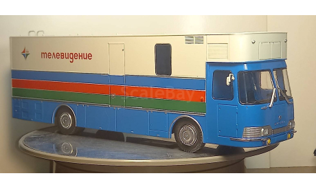 ЛИАЗ -5932 ТВ студия Магнолия, масштабная модель, Советский Автобус, scale43