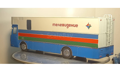 ЛИАЗ -5932 ТВ студия Магнолия, масштабная модель, Советский Автобус, scale43