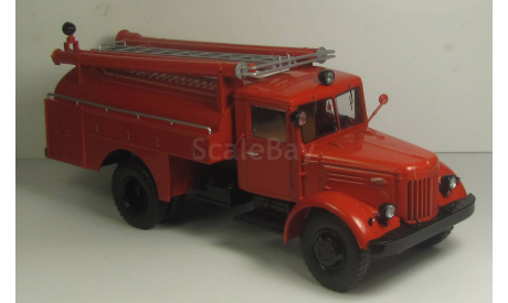 АЦ-30(205)ЦГ-А красный ССМ 1132, масштабная модель, Start Scale Models (SSM), МАЗ, scale43