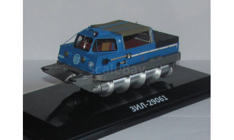 ЗИЛ 29061 шнекоход ДИП моделс, редкая масштабная модель, DiP Models, scale43