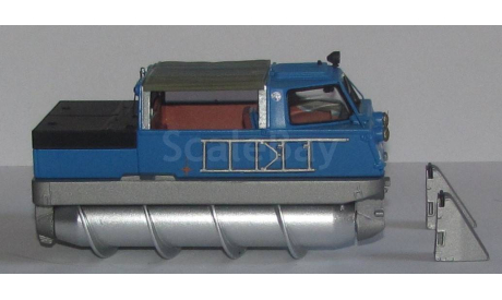ЗИЛ 29061 шнекоход ДИП моделс, редкая масштабная модель, DiP Models, scale43