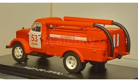 АЦУ-20(51А) пожарный ССМ 1591, редкая масштабная модель, Start Scale Models (SSM), ГАЗ, scale43