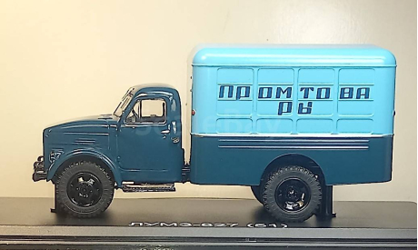ЛУМЗ-827 (51) автолавка  ССМ 1592, редкая масштабная модель, Start Scale Models (SSM), ГАЗ, scale43