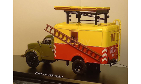 ТВ-3(51А) ремонт контактных сетей  SSM1627, редкая масштабная модель, scale43, Start Scale Models (SSM), ГАЗ