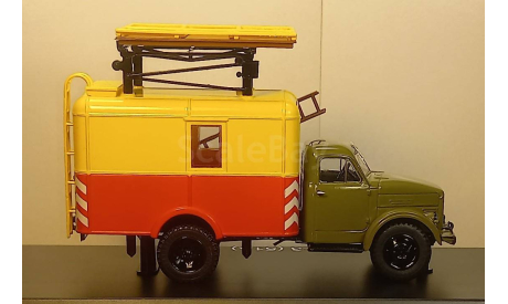 ТВ-3(51А) ремонт контактных сетей  SSM1627, редкая масштабная модель, scale43, Start Scale Models (SSM), ГАЗ