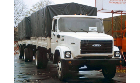 ЗИЛ 4331 бортовой предсерийный вариант с Автопрома 1984 года, масштабная модель, scale43, МХВ