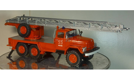 ЗИЛ 131 АЛ-31 пожарная лестница, редкая масштабная модель, scale43