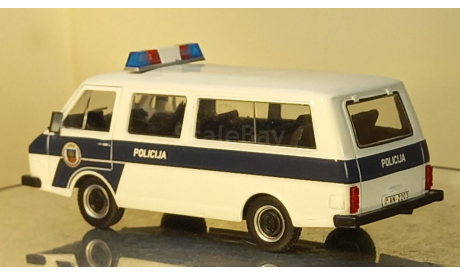 РАФ 22038 полиция, журнальная серия Автолегенды СССР (DeAgostini), scale43