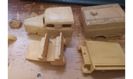 КИТ ЗИС-150 АЦП-30 раритет из 90-х годов, сборная модель автомобиля, scale43