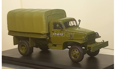 Chevrolet G7117 тент ССМ 1375, масштабная модель, Start Scale Models (SSM), scale43