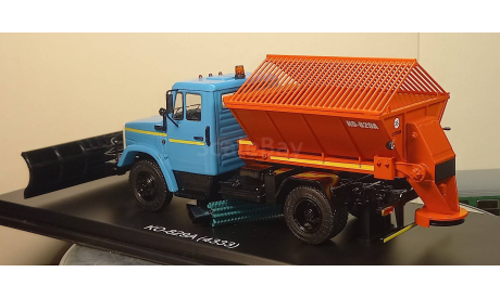 КО-829А (4333) пескоразбрасыватель  ССМ 1520, редкая масштабная модель, Start Scale Models (SSM), ЗИЛ, scale43