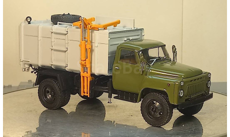 КО-413 (53) мусоровоз  АИСТ, масштабная модель, Автоистория (АИСТ), ГАЗ, scale43