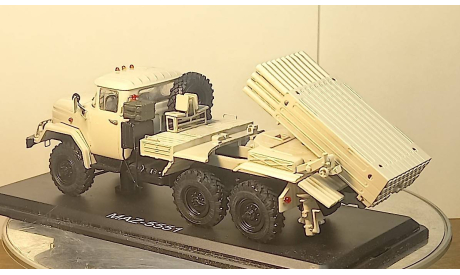 КИТ ЗИЛ 131 Град-1 СПБМ без донора, сборная модель автомобиля, scale43