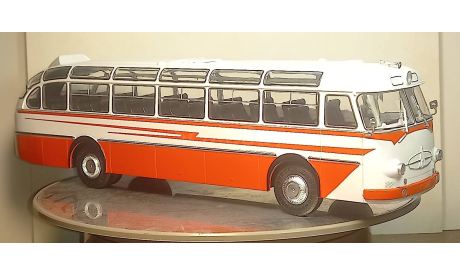 ЛАЗ 699А Турист 2 выпуск 62, журнальная серия масштабных моделей, MODIMIO, scale43