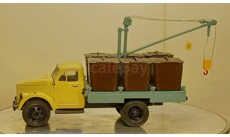 ГАЗ 51 мусороз ДНК смола, масштабная модель, scale43