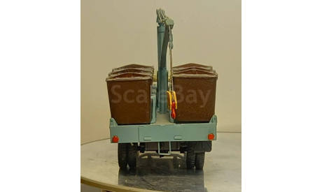 ГАЗ 51 мусороз ДНК смола, масштабная модель, scale43