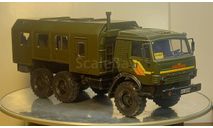 КАМАЗ 43118 кунг Ярославский, масштабная модель, Дамир, scale43