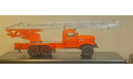 АЛМ-30 (157) пожарная лестница ССМ 1571, редкая масштабная модель, Start Scale Models (SSM), ЗИЛ, scale43
