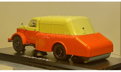 ПУ-20 (51А) подметалка ССМ 1590, редкая масштабная модель, Start Scale Models (SSM), ГАЗ, scale43