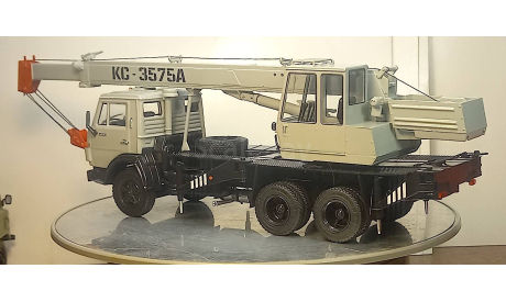 КС-3575А(53213) автокран  ПАО КАМАЗ, масштабная модель, scale43, Автоистория (АИСТ)