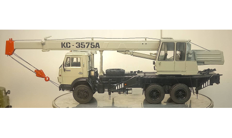 КС-3575А(53213) автокран  ПАО КАМАЗ, масштабная модель, scale43, Автоистория (АИСТ)