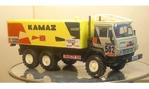 КАМАЗ 4310 ралли 502 повортные колеса, масштабная модель, scale43